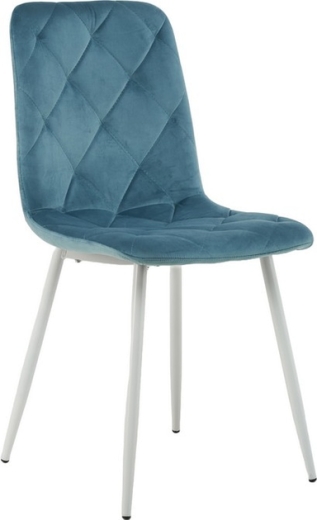 Стул для кухни и гостиной Vetro Mebel N-41 Голубой топаз велюр - 1